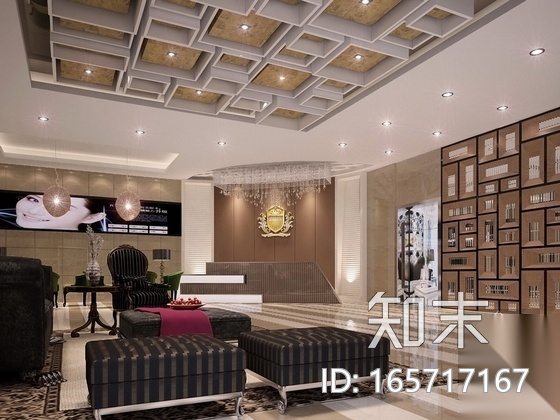 [锡安]知名设计单位高级专业现代月子会所装修施工图（含...cad施工图下载【ID:165717167】