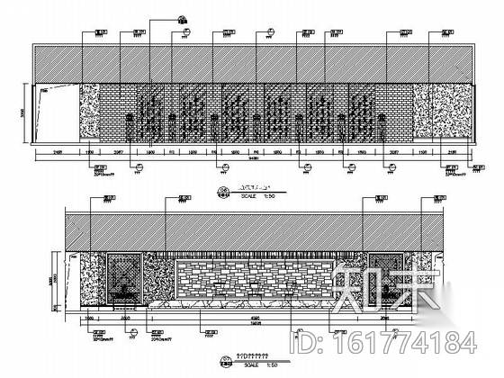 [重庆]精品奢华时尚国际五星级铂金酒店室内装修CAD施...cad施工图下载【ID:161774184】