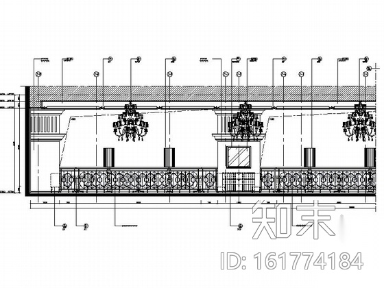 [重庆]精品奢华时尚国际五星级铂金酒店室内装修CAD施...cad施工图下载【ID:161774184】