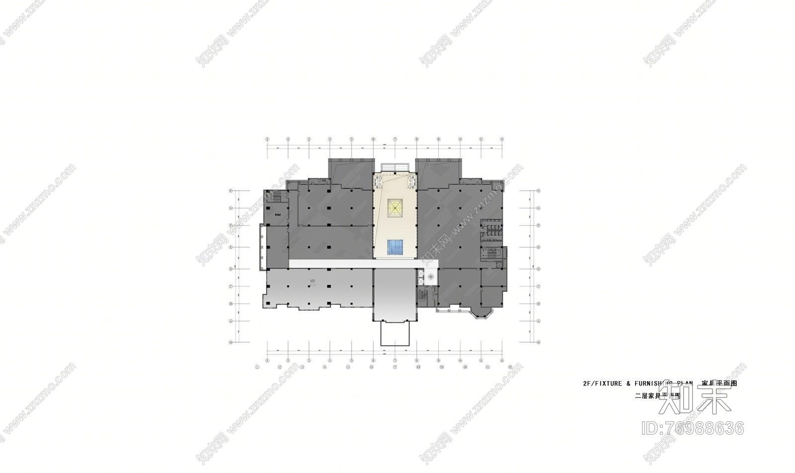 郑中-CCD成都复地会所cad施工图下载【ID:76988636】