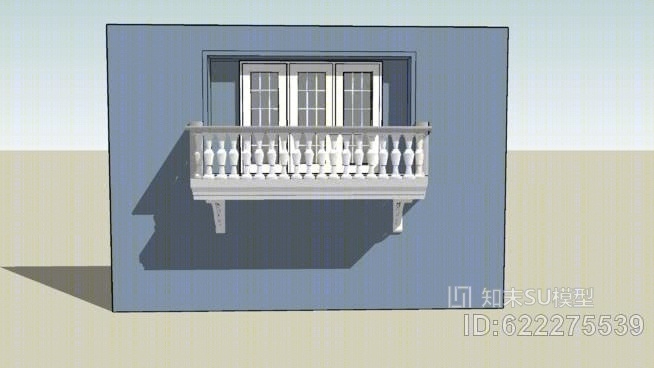 阳台CBASU模型下载【ID:622275539】