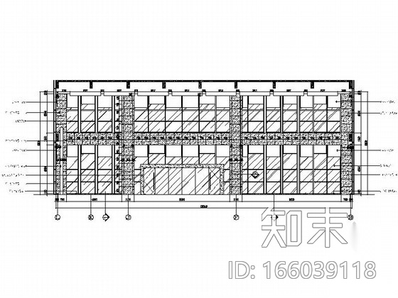 [浙江]简约大气办公楼室内设计CAD施工图cad施工图下载【ID:166039118】