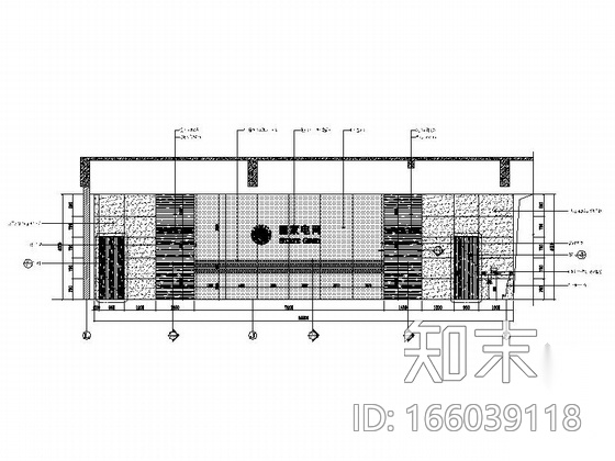 [浙江]简约大气办公楼室内设计CAD施工图cad施工图下载【ID:166039118】