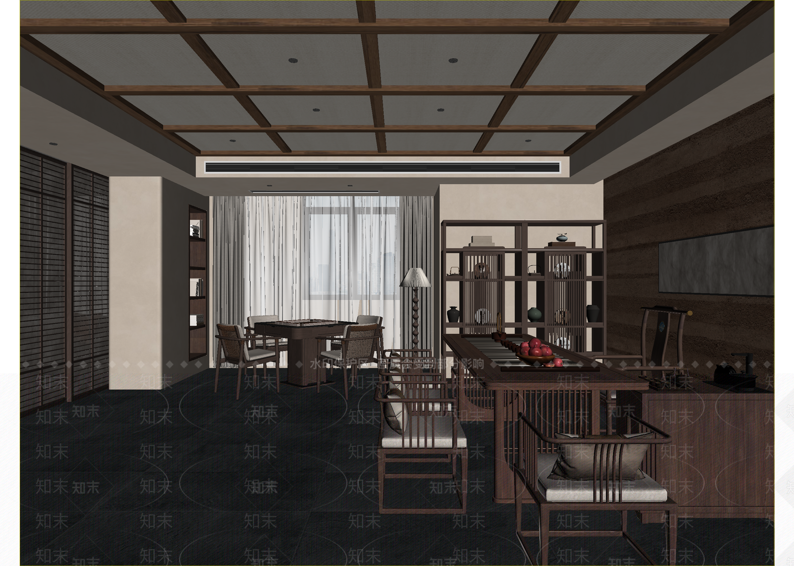 侘寂茶馆3D模型下载【ID:1214755079】