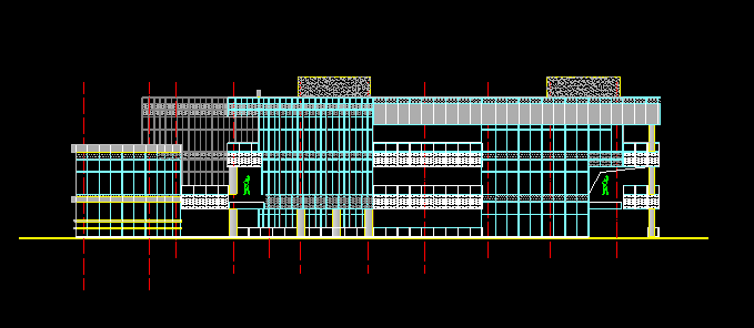 高层塔式住宅商业建筑施工图cad施工图下载【ID:149695103】