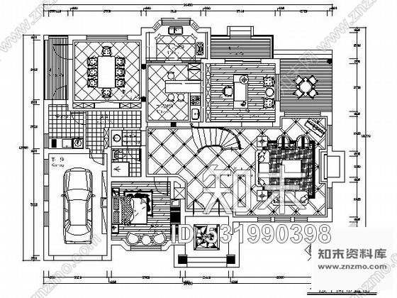 施工图双层风情样板别墅装修图含效果cad施工图下载【ID:531990398】