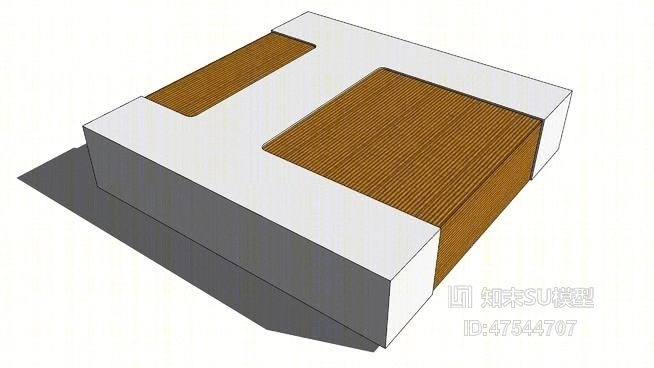 休闲桌SU模型下载【ID:419233268】