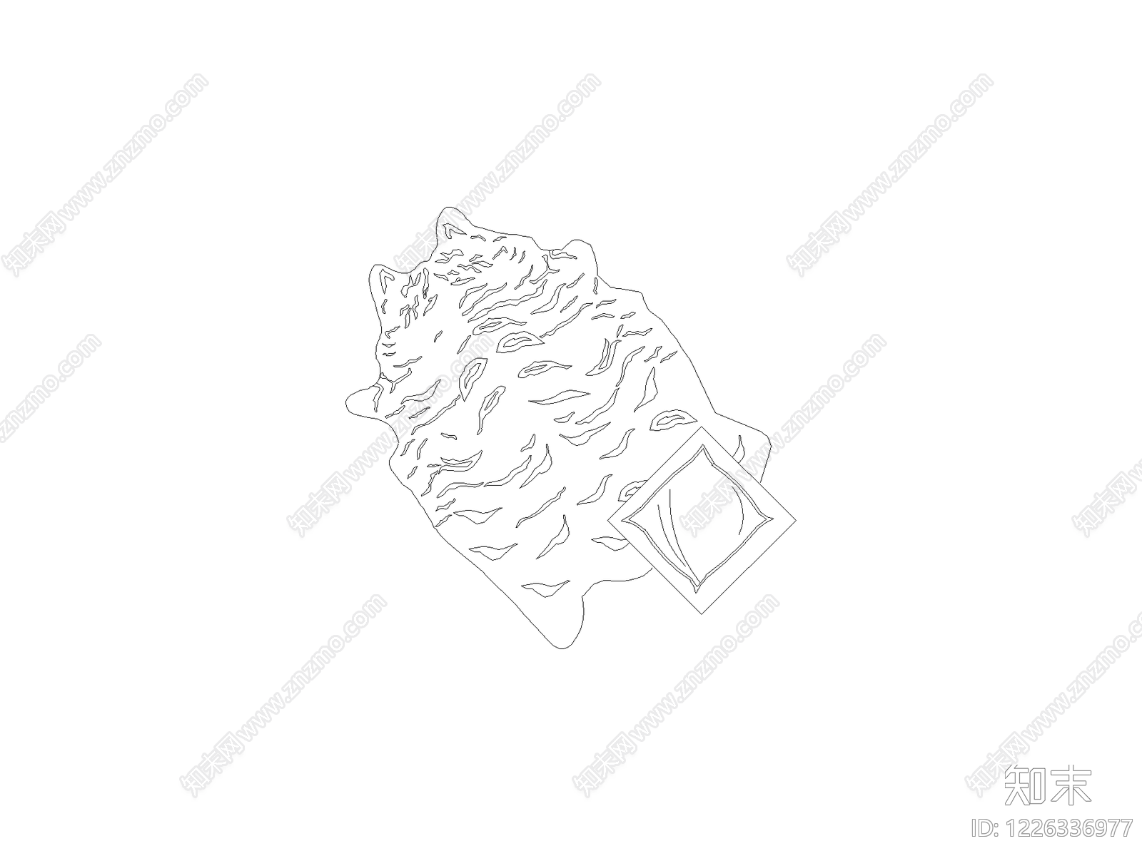 现代沙发CAD图纸