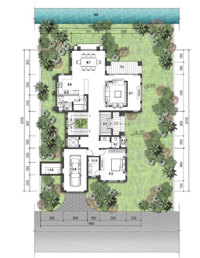 [浙江]14套两层新中式风格别墅项目建筑设计方案文本cad施工图下载【ID:164860186】