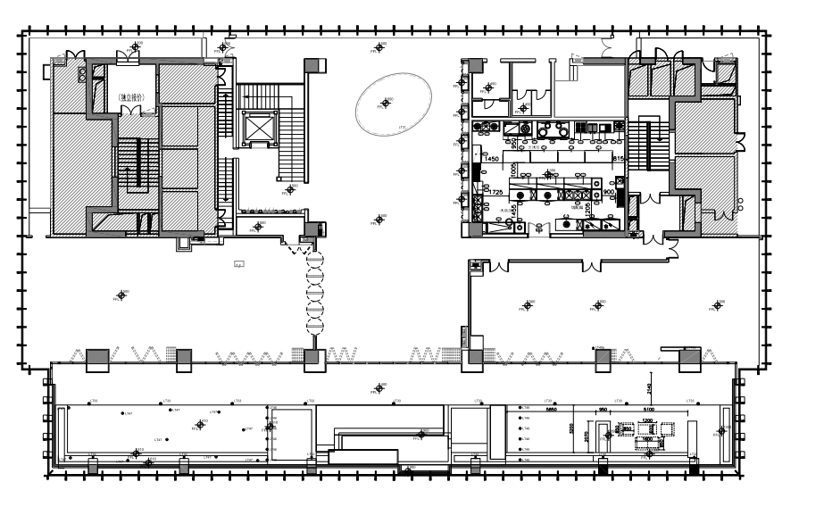 [广东]深圳某一鞋业总部办公楼28层施工图cad施工图下载【ID:165367110】