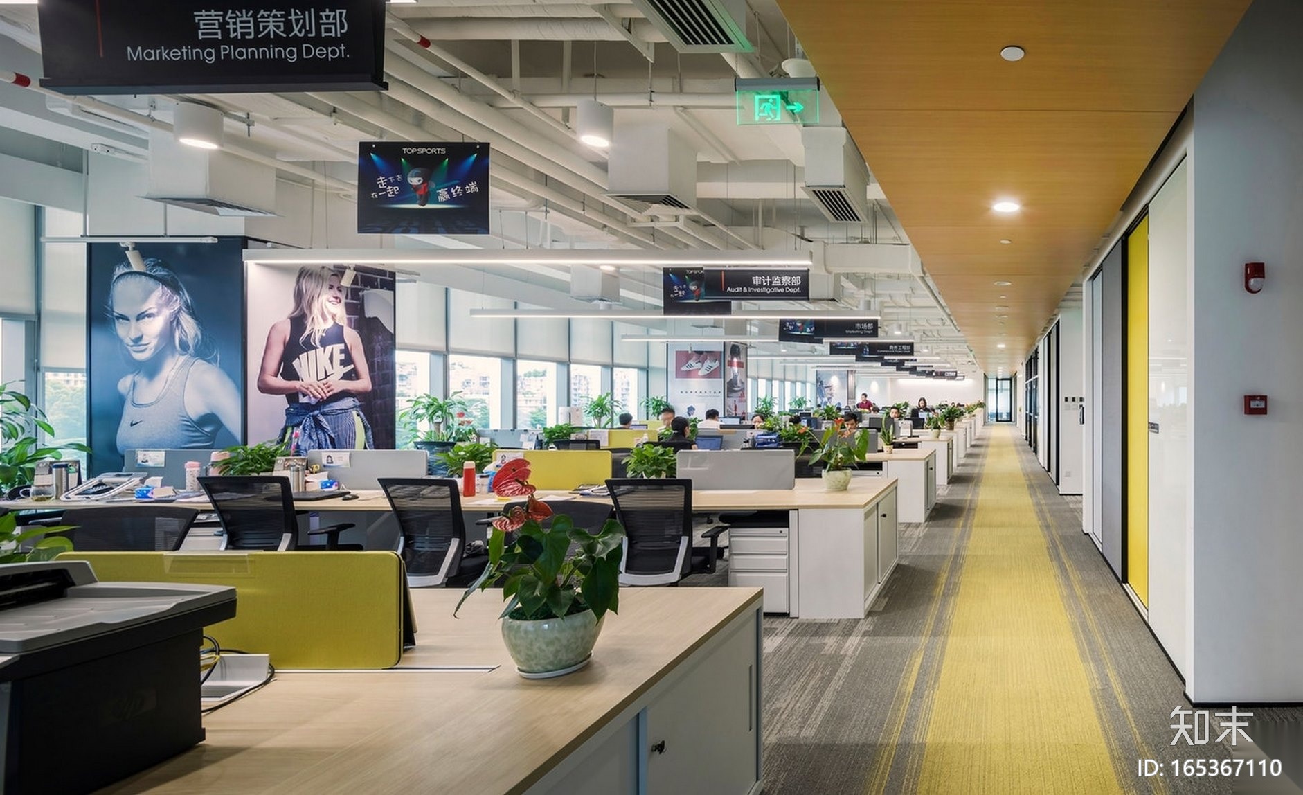 [广东]深圳某一鞋业总部办公楼28层施工图cad施工图下载【ID:165367110】