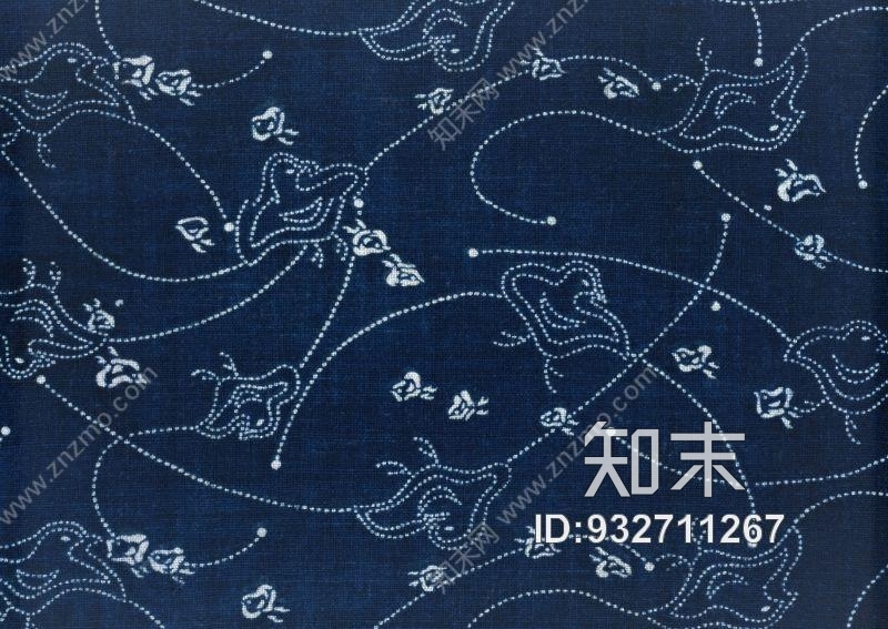 布纹-蓝色布艺贴图下载【ID:932711267】