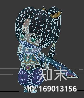 Q版可爱小孩刺客模型CG模型下载【ID:169013156】