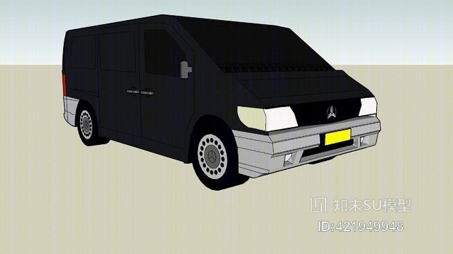 面包车SU模型下载【ID:421949948】