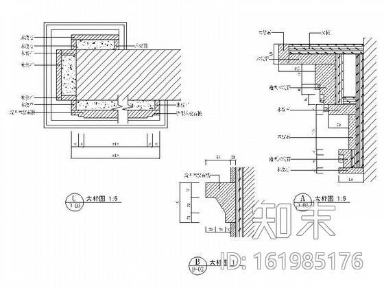 [内蒙古]经典酒店大堂室内装修图（含效果）cad施工图下载【ID:161985176】