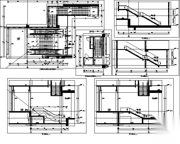 [浙江]地下一层停车场建筑施工图（出图图纸）cad施工图下载【ID:160579186】