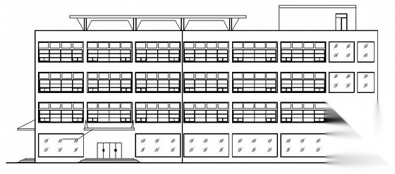 岳阳市某超市建筑设计施工图施工图下载【ID:151463138】