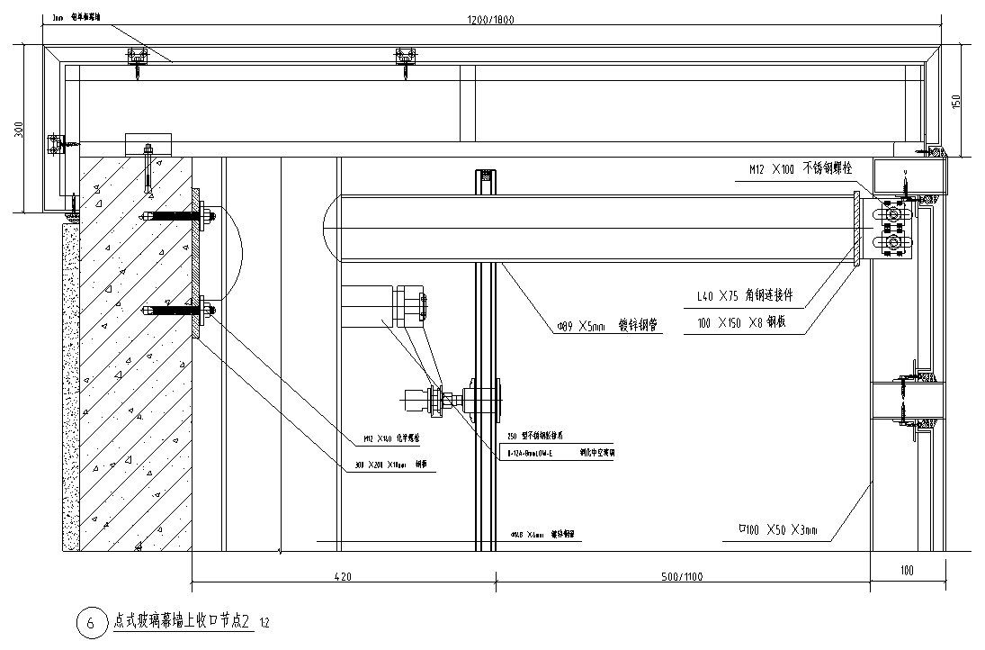 [广西]综合办公楼外装饰施工图cad施工图下载【ID:161780108】