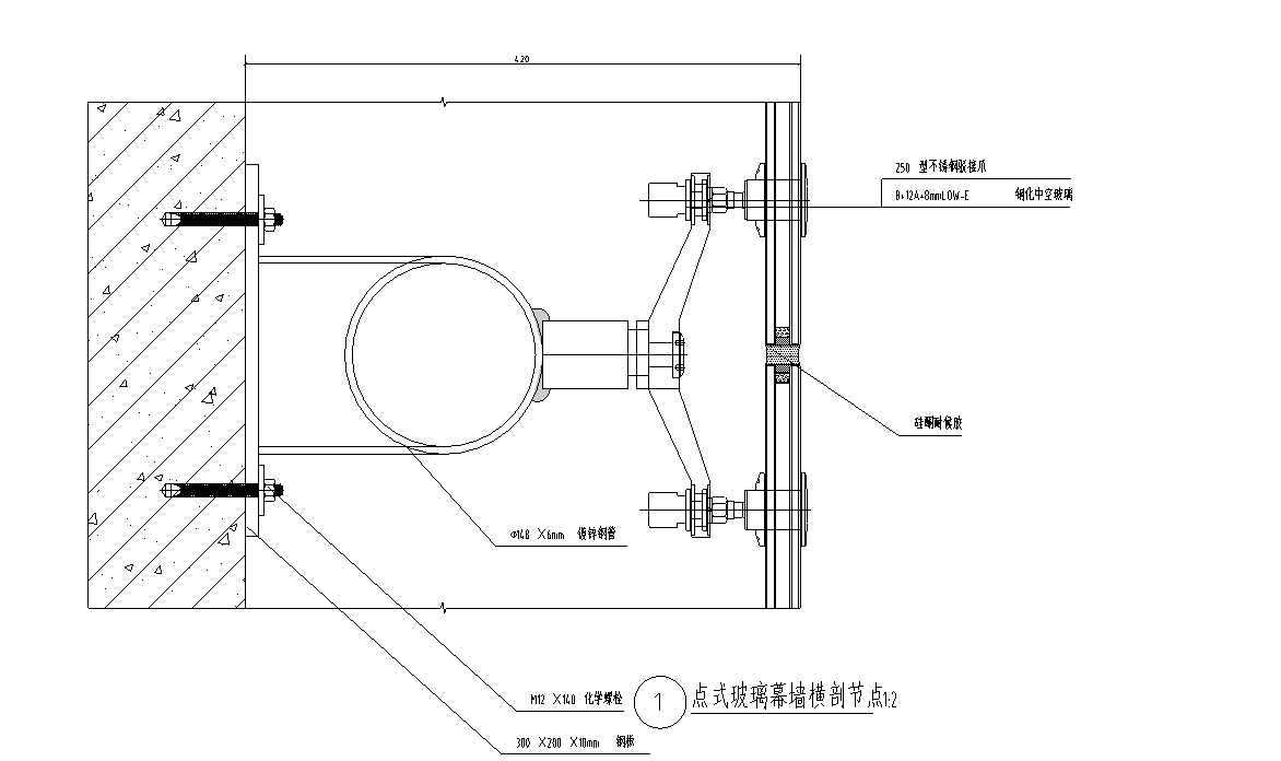 [广西]综合办公楼外装饰施工图cad施工图下载【ID:161780108】