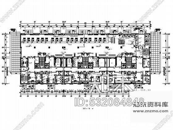 施工图原创高新区征收管理机构现代办公楼室内装修施工图图纸效果较好，推荐！施工图下载【ID:532084848】