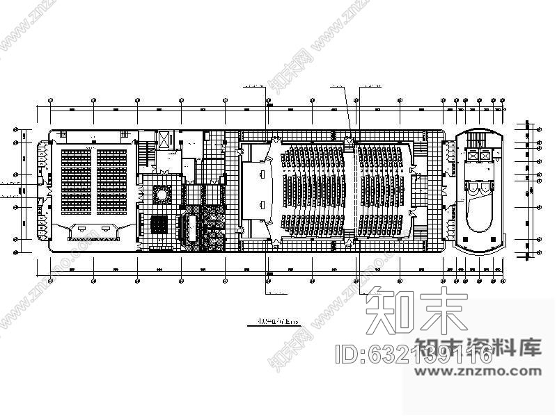 施工图某知名学校办公楼装修图施工图下载【ID:632139116】