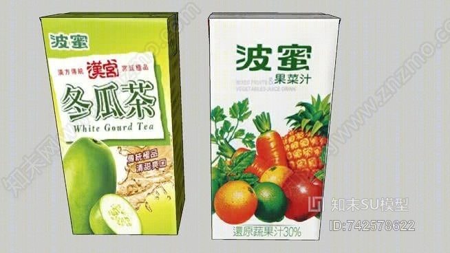 牙膏SU模型下载【ID:742578622】