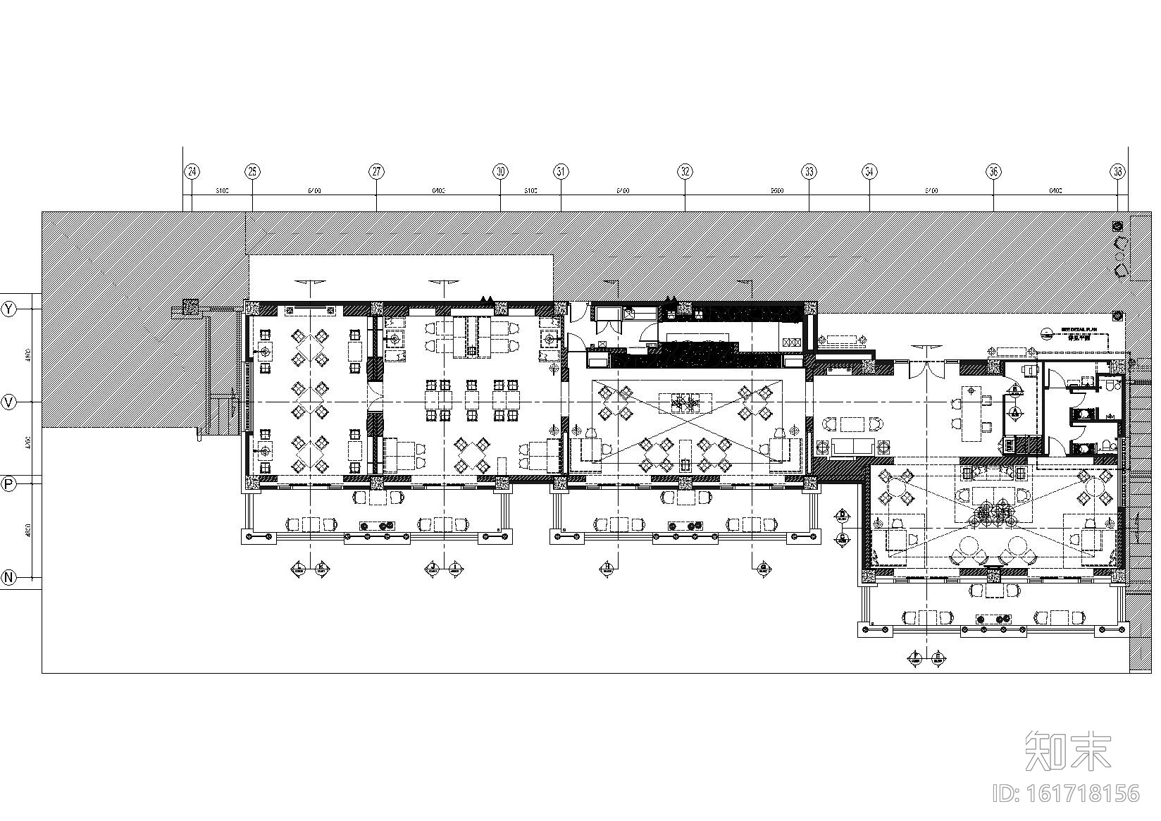 [云南]丽江君悦度假酒店装饰施工图+实景图cad施工图下载【ID:161718156】