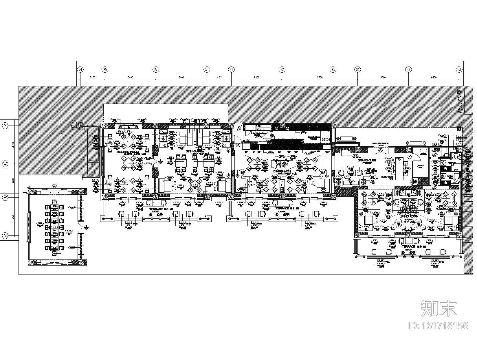 [云南]丽江君悦度假酒店装饰施工图+实景图cad施工图下载【ID:161718156】