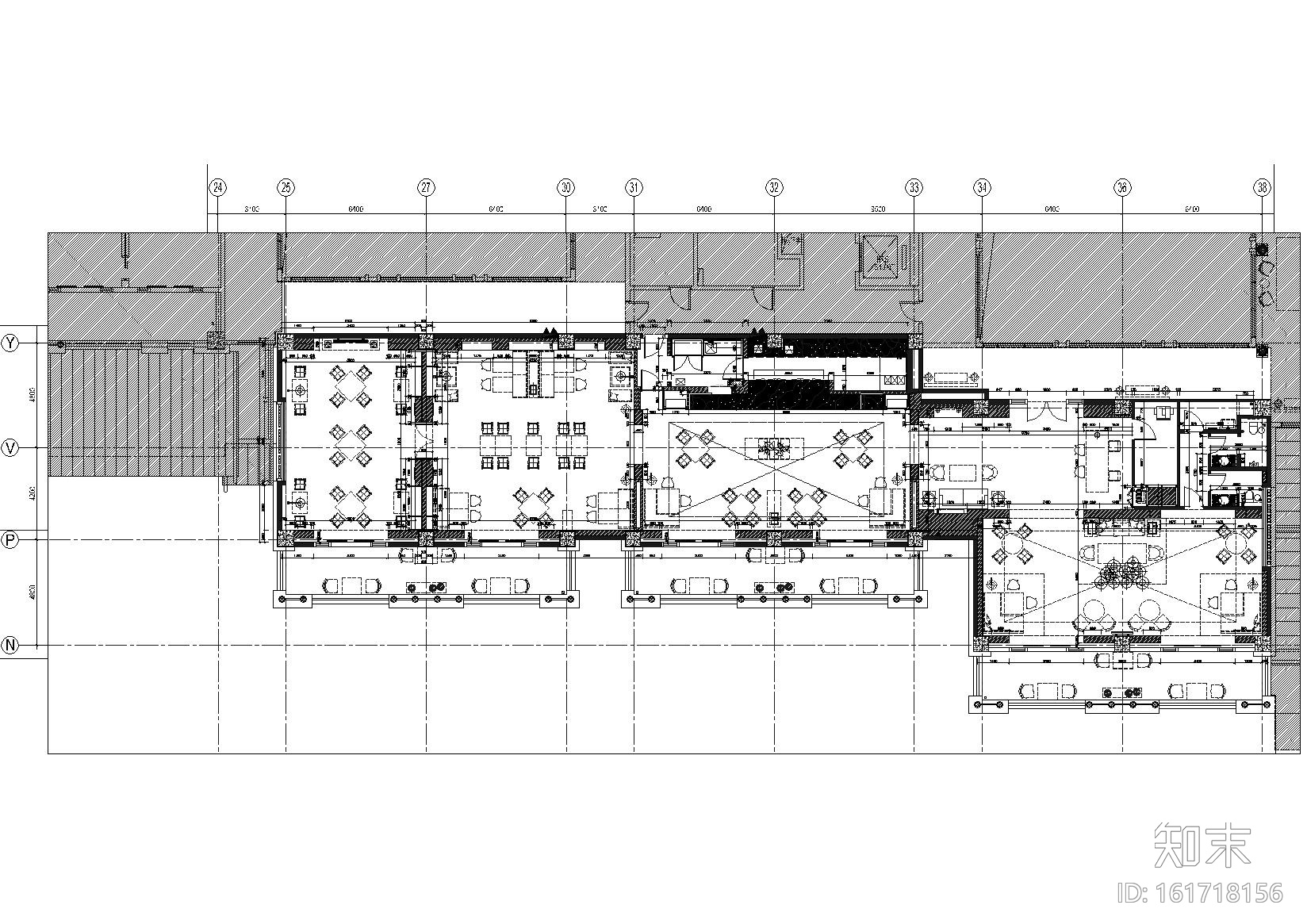 [云南]丽江君悦度假酒店装饰施工图+实景图cad施工图下载【ID:161718156】