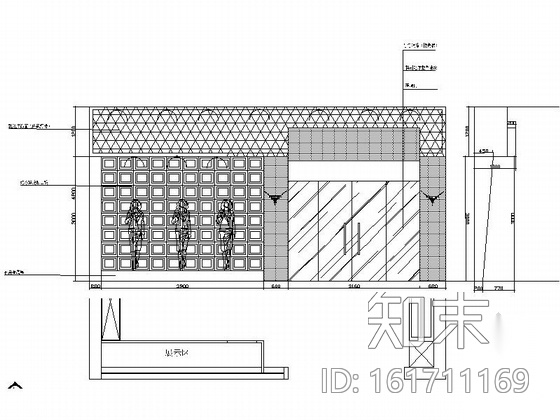 [浙江]迷你时尚小空间服装专卖店室内施工图（含效果图）施工图下载【ID:161711169】