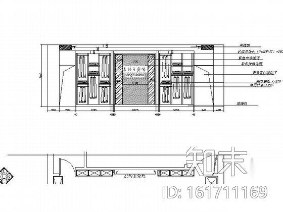 [浙江]迷你时尚小空间服装专卖店室内施工图（含效果图）施工图下载【ID:161711169】