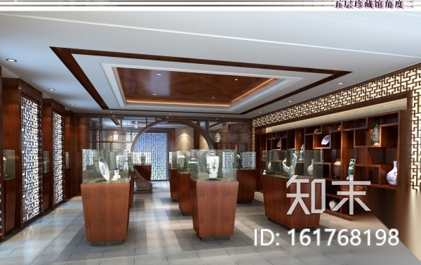 [江苏]苏州中式办公楼施工图+效果图cad施工图下载【ID:161768198】