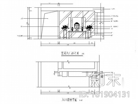 [珠江]三居大户型室内装修图施工图下载【ID:161904131】