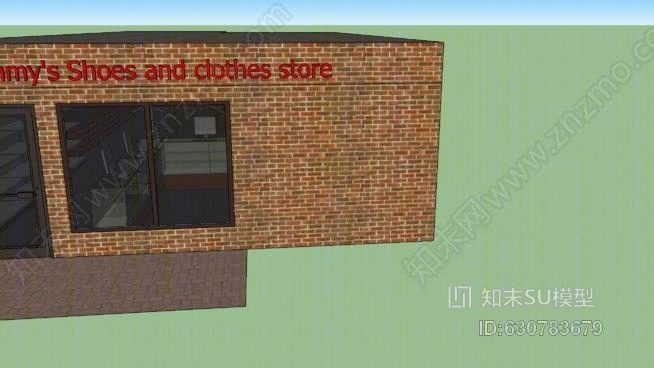 吉米鞋店SU模型下载【ID:630783679】