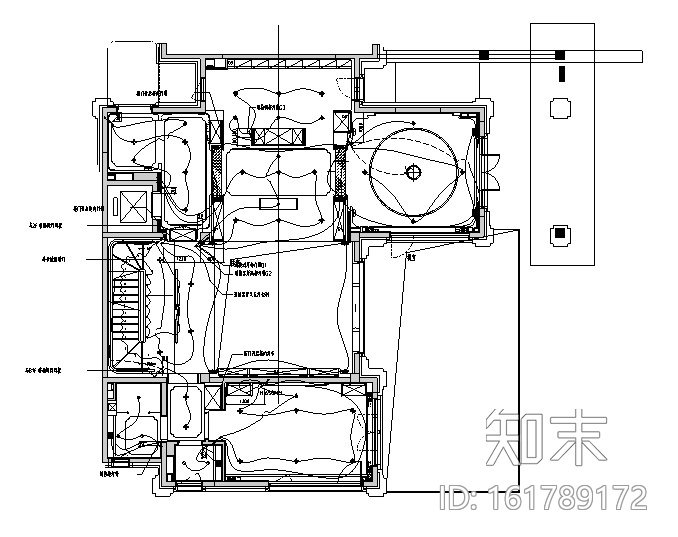 [北京]合相府园文化别墅概念方案+施工图cad施工图下载【ID:161789172】