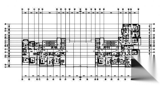 某高层商务办公区建筑设计方案图(最高30层)cad施工图下载【ID:151431144】