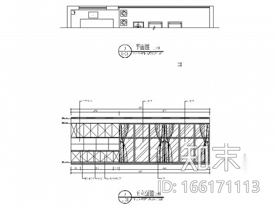 精品现代简约风格两层别墅室内设计装修施工图（含效果）施工图下载【ID:166171113】