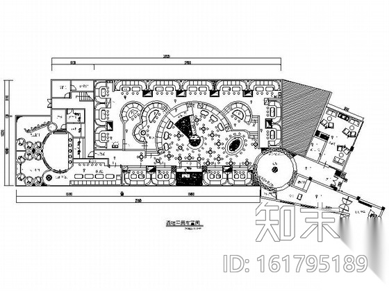 [四川]某豪华娱乐休闲酒吧室内装饰施工图cad施工图下载【ID:161795189】