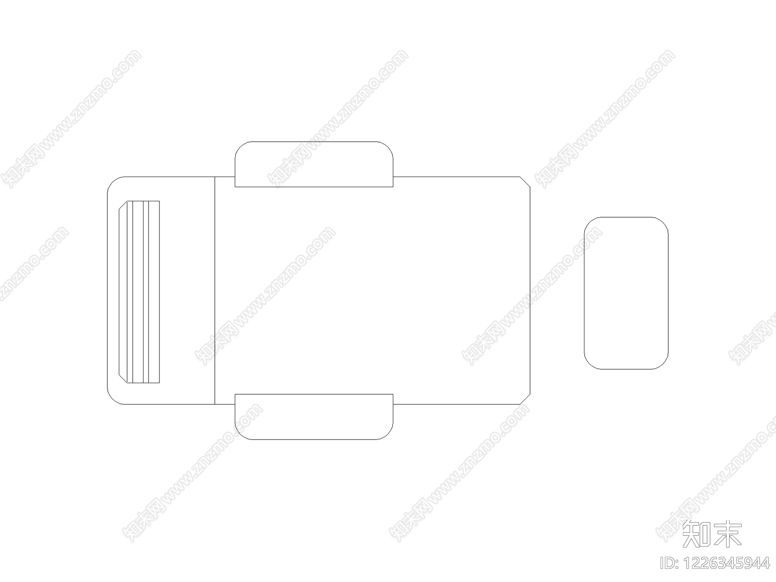 柜子cad施工图下载【ID:1226345944】