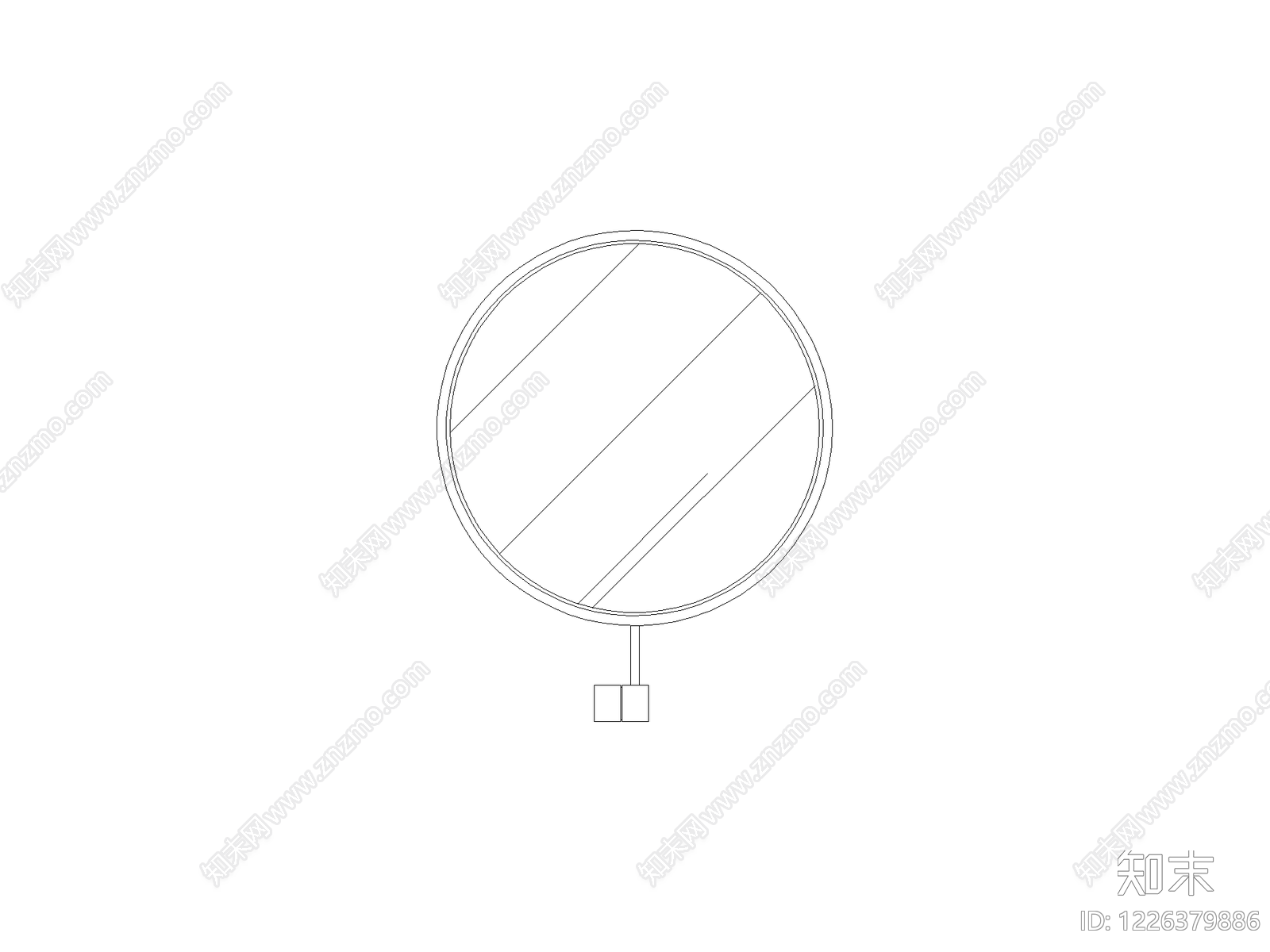 桌子CAD图纸