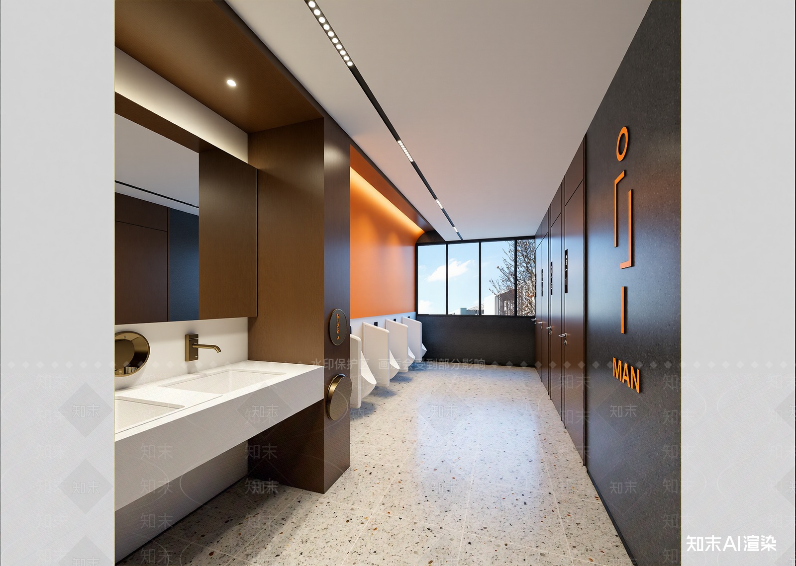 现代酒店卫生间3D模型下载【ID:1215072955】