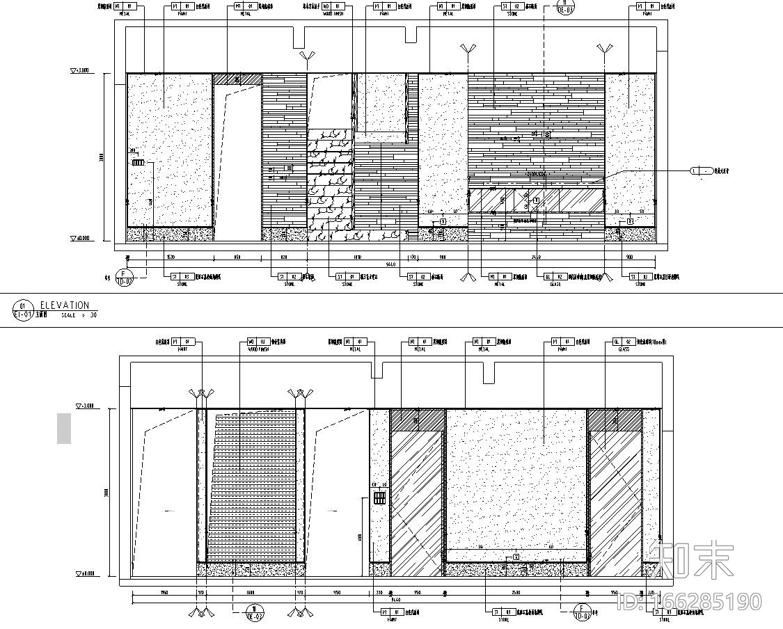 重庆万科悦湾洋房复式施工图设计施工图下载【ID:166285190】