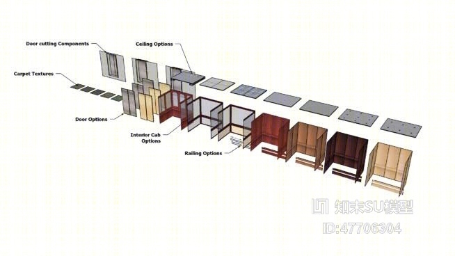 建筑材料SU模型下载【ID:47706304】