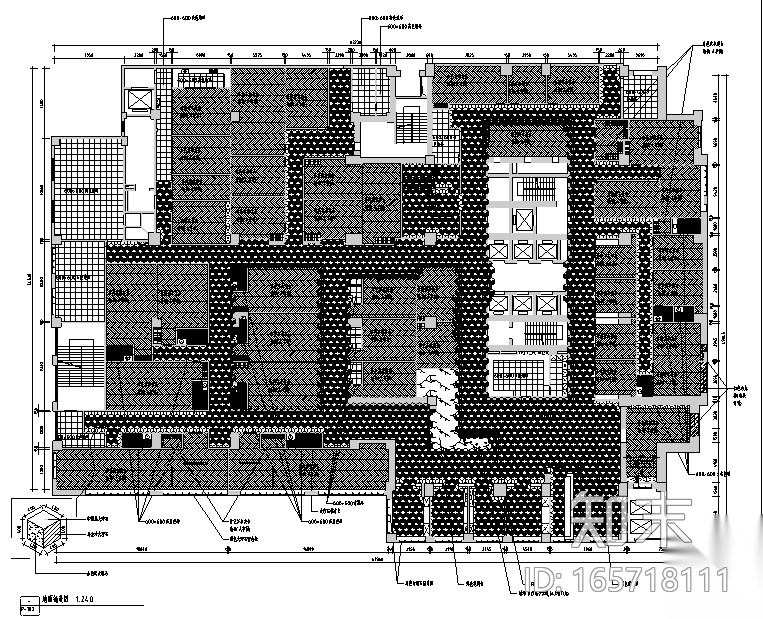 [新疆]中式休闲空间足道设计施工图（附效果图）cad施工图下载【ID:165718111】