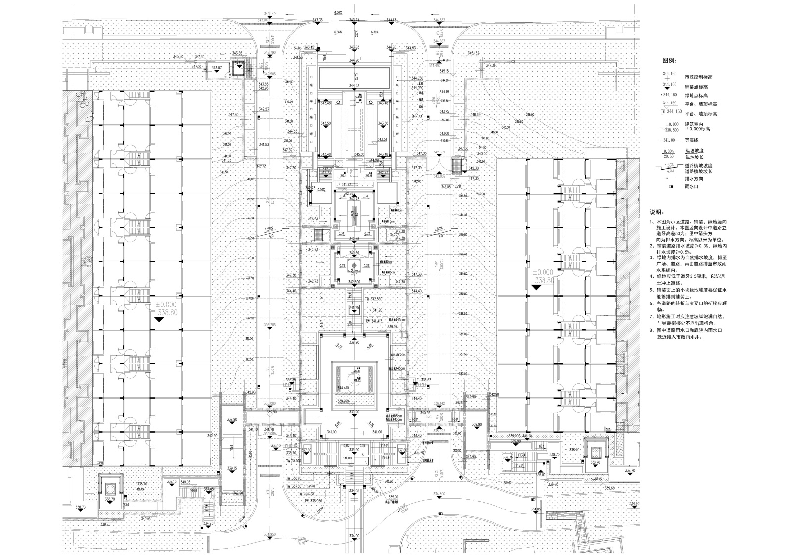 [重庆]万科渝园别墅展示区景观设计施工图纸cad施工图下载【ID:160714120】