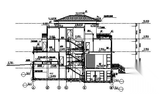 丹堤A区8号楼建筑施工图cad施工图下载【ID:149920104】