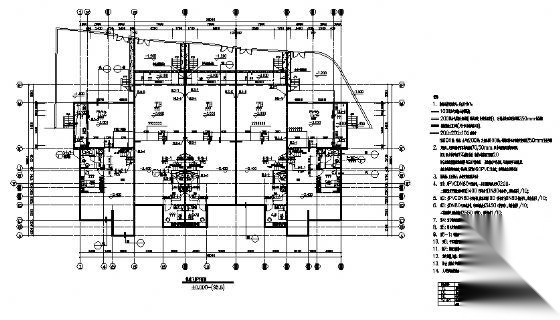 丹堤A区8号楼建筑施工图cad施工图下载【ID:149920104】