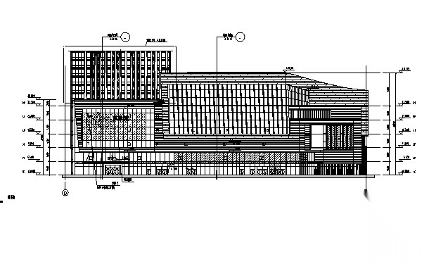 [江苏]高层多动能框剪结构商业街建筑施工图cad施工图下载【ID:151453125】