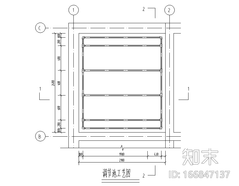 昆明某纤维板厂再生水回用处理站工艺图cad施工图下载【ID:166847137】