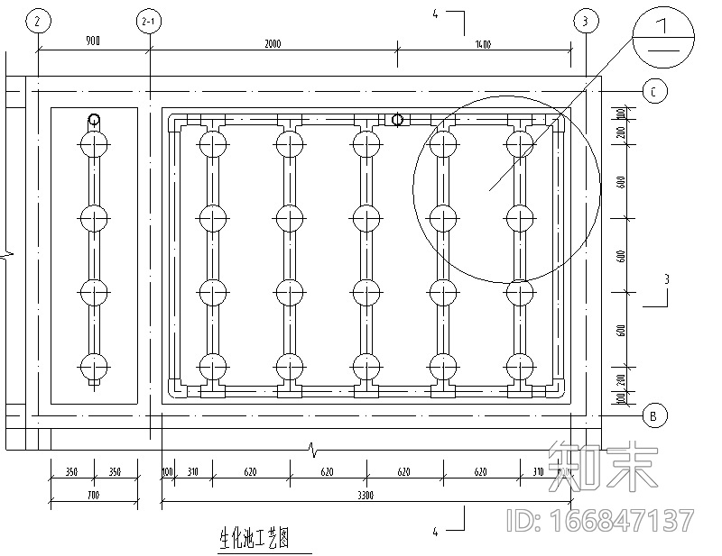 昆明某纤维板厂再生水回用处理站工艺图cad施工图下载【ID:166847137】